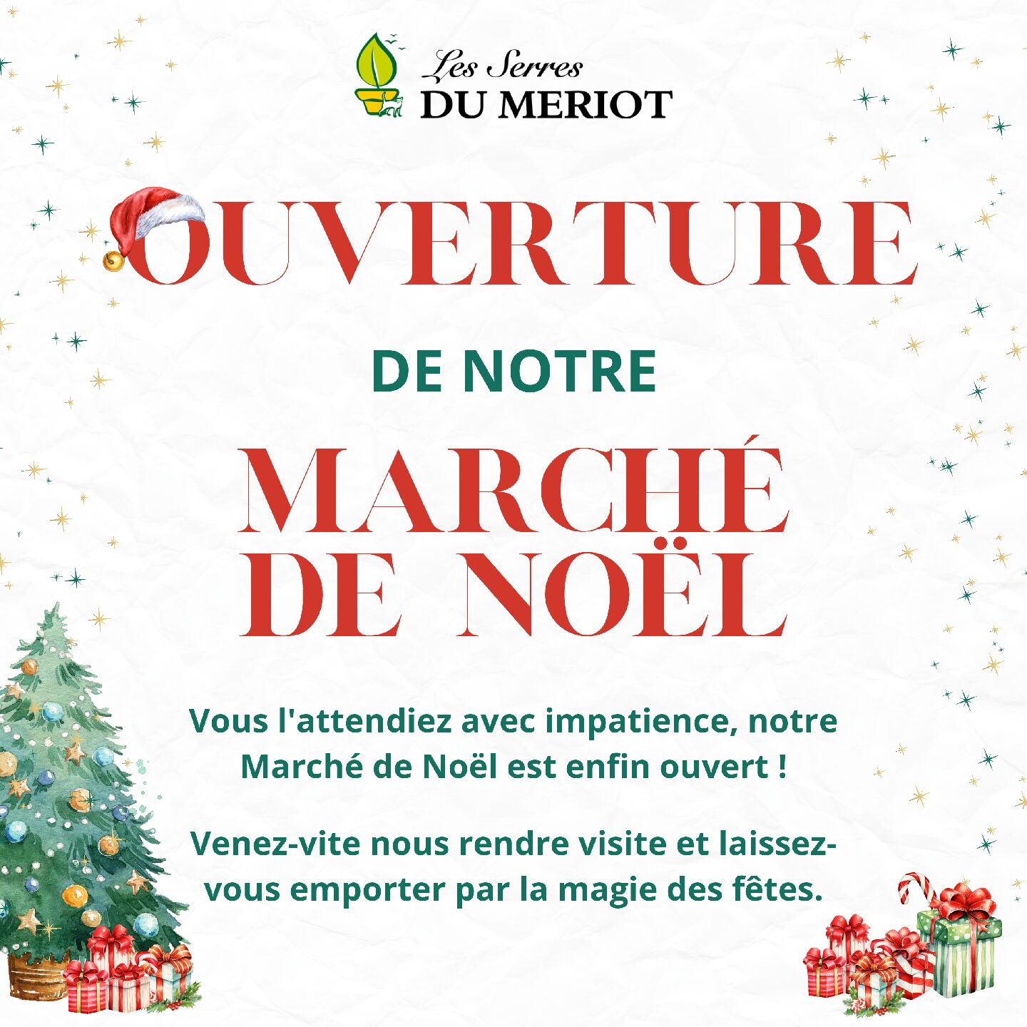 Ouverture du Marché de Noël